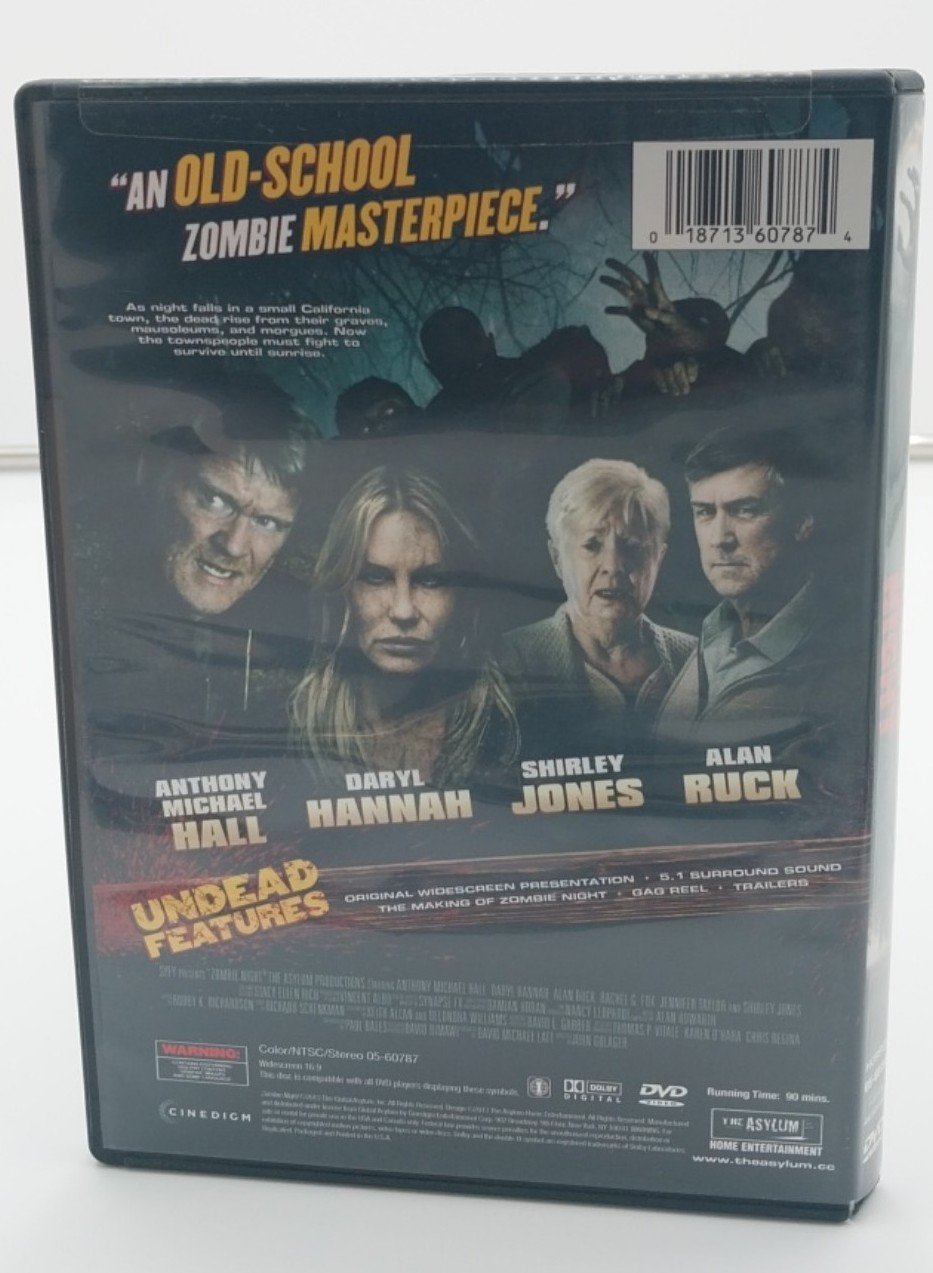 Zombie Night Unrated Version DVD