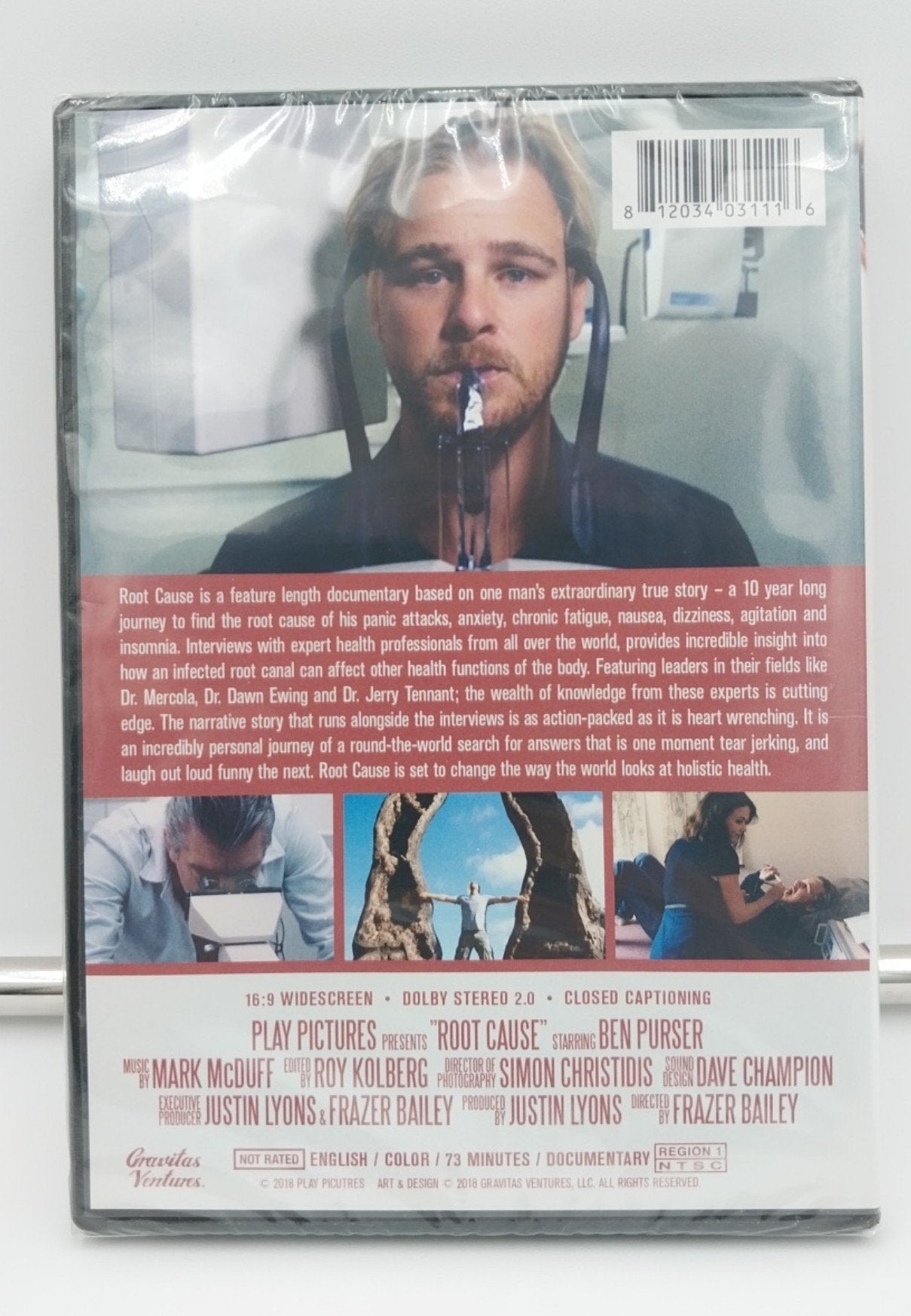 ROOT CAUSE NEW DVD Documentary Gravitas Ventures 2018