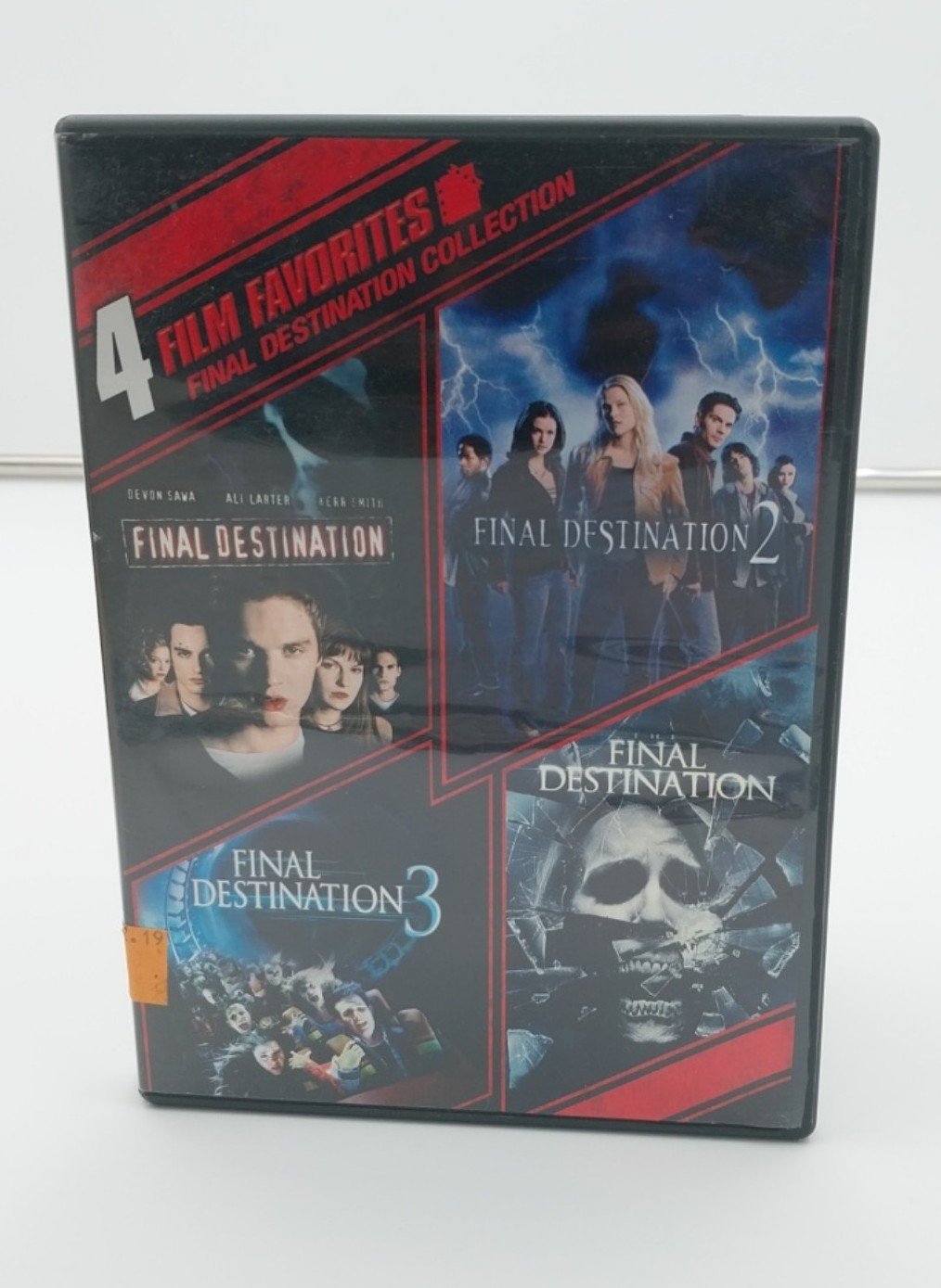 4 Film Favorites: Final Destination Collection (DVD, 2010, Widescreen) Parts 1-4