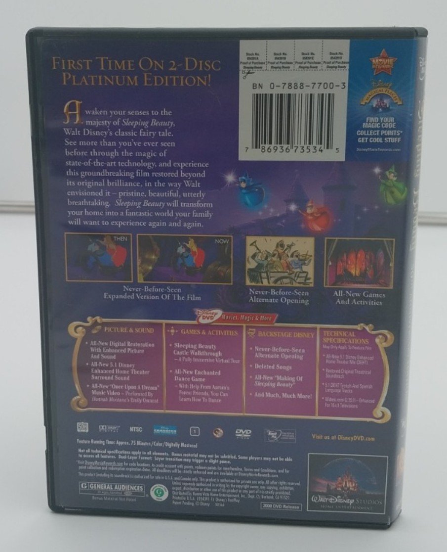 Sleeping Beauty 50th Anniversary DVD