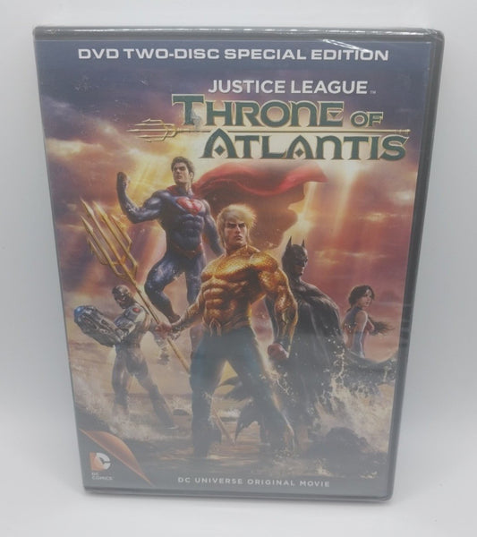 DC Comics Justice League Throne of Atlantis DVD Movie