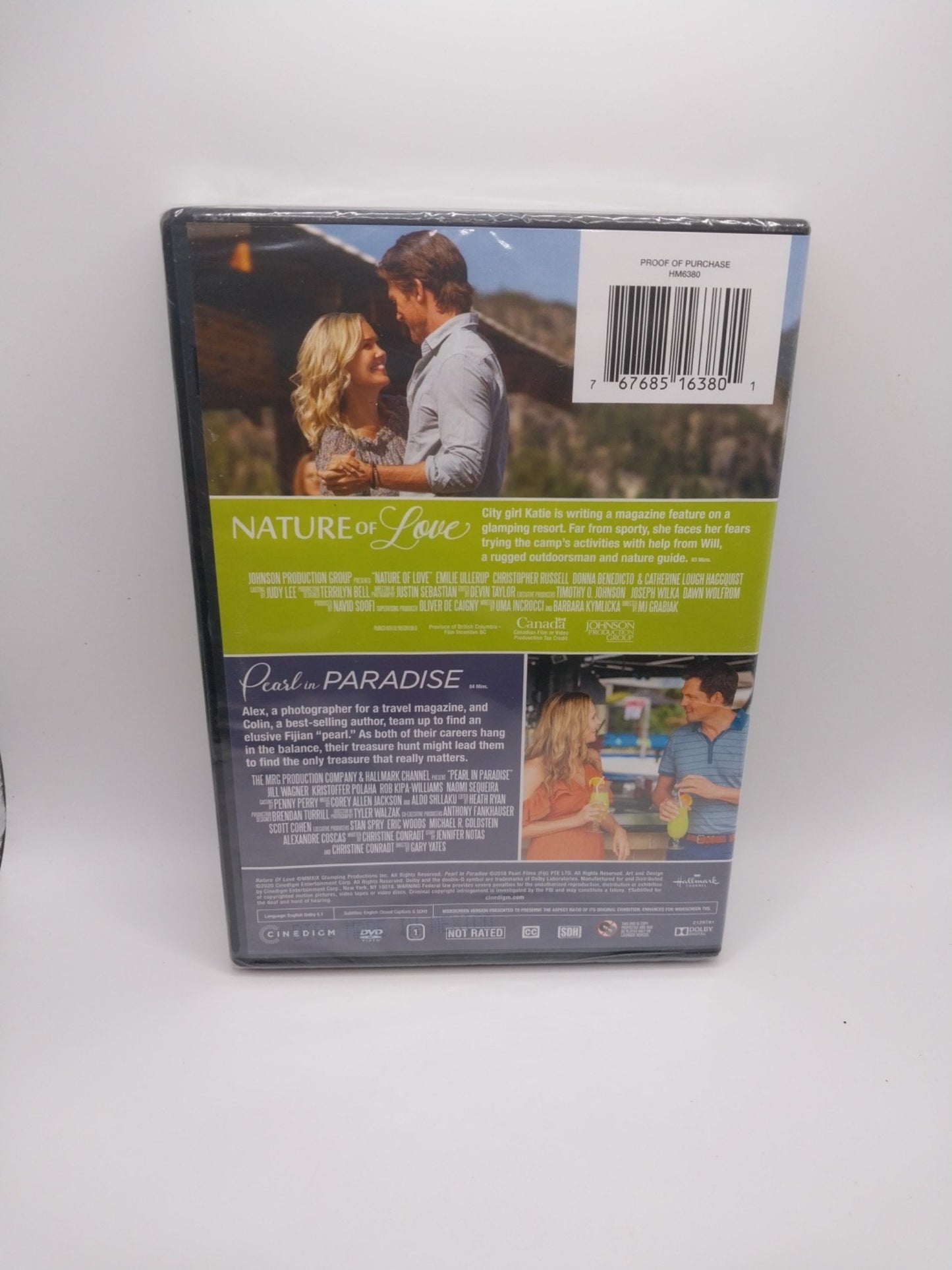 Nature of Love / Pearl in Paradise Hallmark Channel 2-Movie Collection DVD NEW