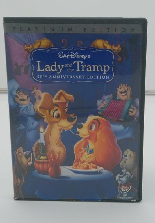 Lady and The Tramp Platinum Edition 50th Anniversary DVD, 2-Disc