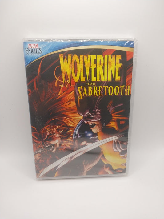 WOLVERINE VS SABRETOOTH Marvel DVD NEW SEALED